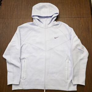 Nike X Drake NOCTA Palest Purple Tech Fleece Full Zip Hoodie FD8453-568 2XL
